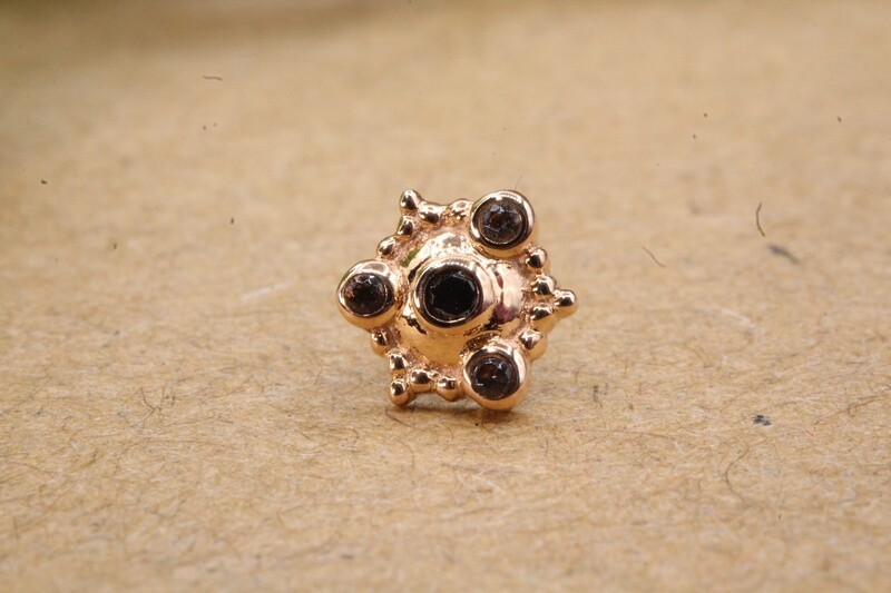 Threadless Rose Gold Colombo