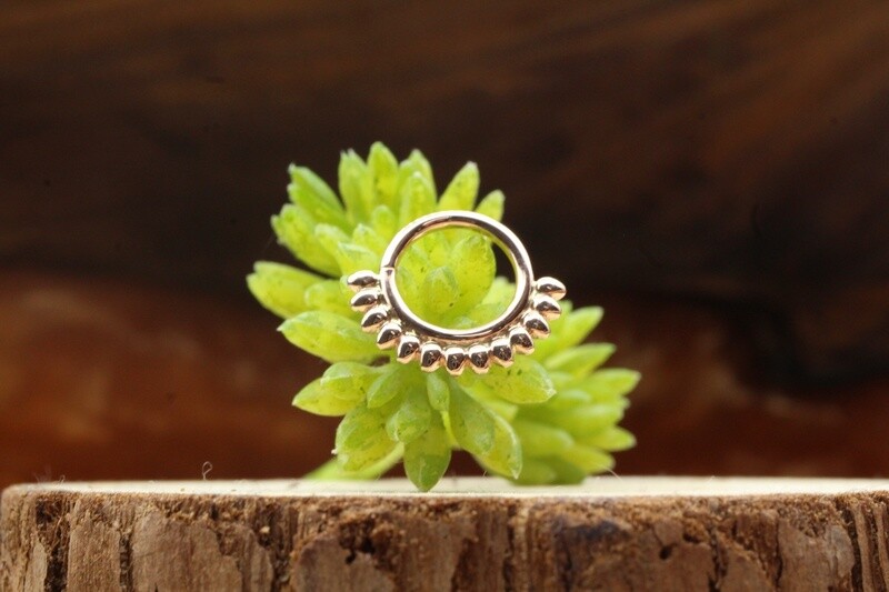 Rose Gold Janus Seam Ring
