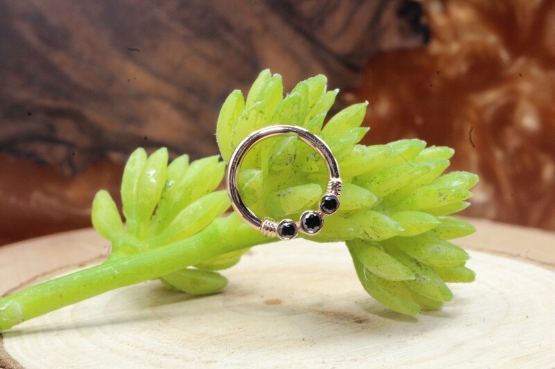 Rose Gold Faraway Seam Ring