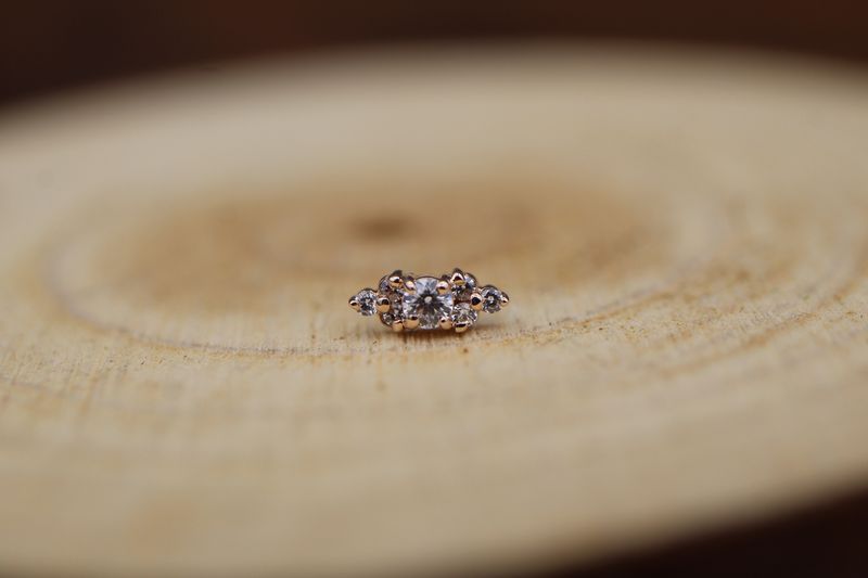 Threadless Rose Gold Embrace Top