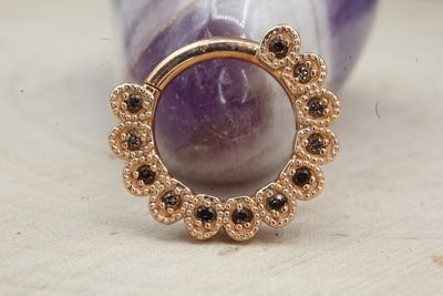 Rose Gold Santa Rosa Seam Ring