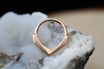 Rose Gold Petite Archive Seam Ring