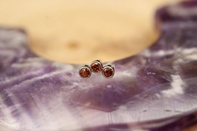 Threadless Titanium Petite Cluster Top