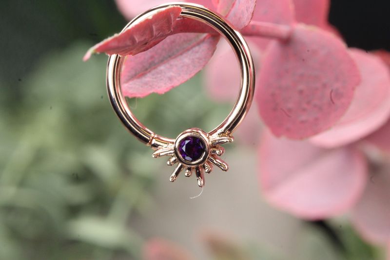 Rose Gold Live to Tell Seam Ring