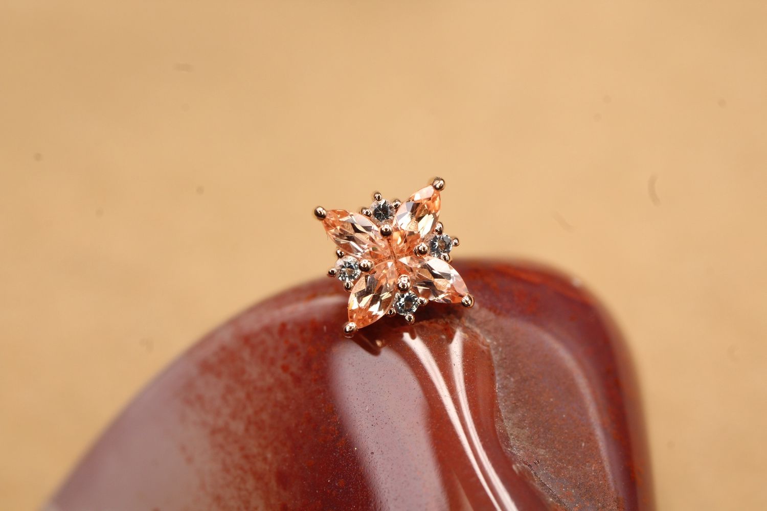 Threadless Rose Gold Tiny Pleades Top