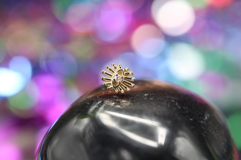 Threadless Yellow Gold Tiny Trixy Top