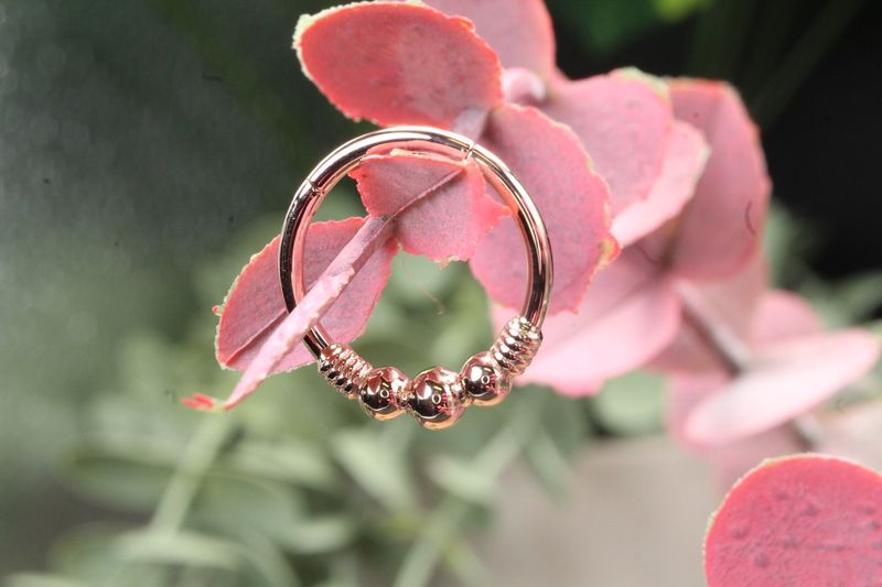 Rose Gold Myla Hinge Ring