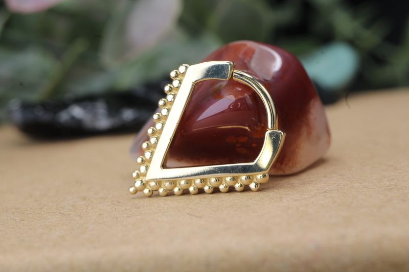 Yellow Gold Lanicia Hinge Ring