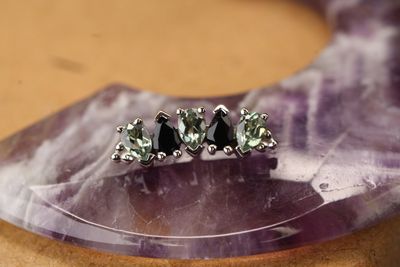 Threaded White Gold Nalani Top