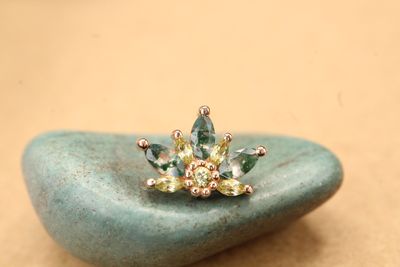 Threaded Rose Gold Starling Top