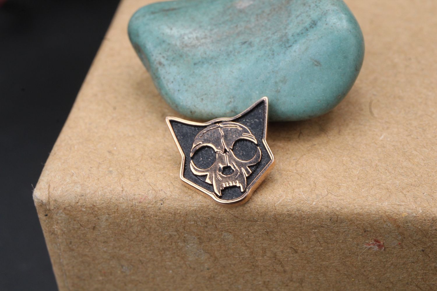 Threaded Rose Gold Witch's Familiar Top, Gauge: 14/12ga