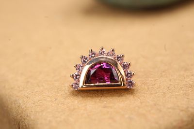 Threaded Rose Gold Triton Top