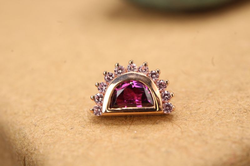 Threaded Rose Gold Triton Top