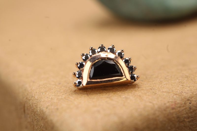 Threaded Rose Gold Triton Top