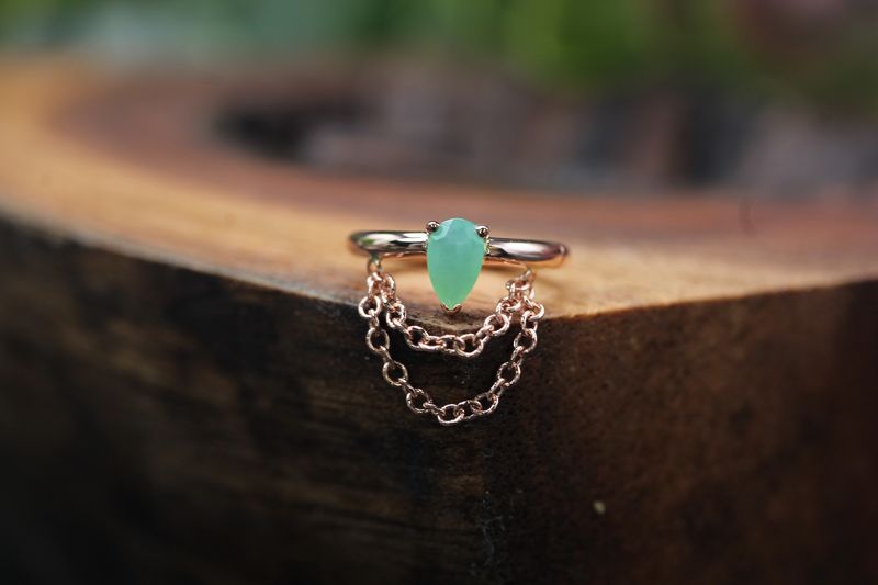 Rose Gold Call Me! Seam Ring