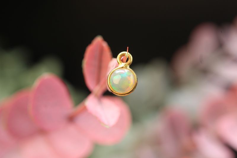Yellow Gold Drop Charms