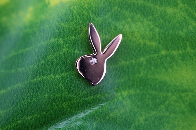 Threadless Rose Gold Bunny Top