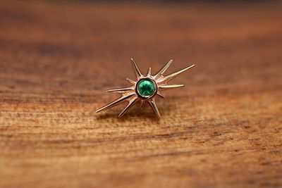 Threaded Rose Gold North Star Top