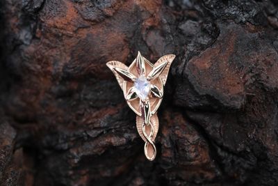Threaded Rose Gold Evening Star Top