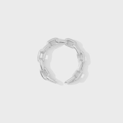 Plated Chain Link Ear Cuff