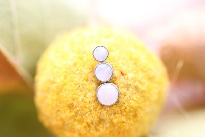 'Threadless Titanium 3 Gem Bezel Cluster Top