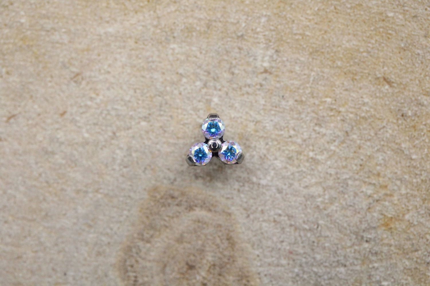 Threadless Titanium Trinity Tops, Colour: ABCZ, Size: Small