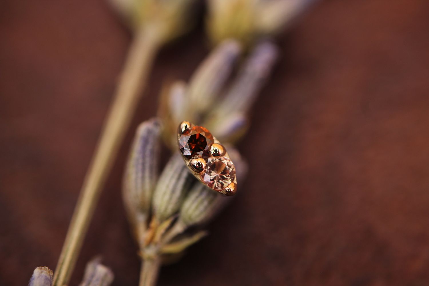 Threadless Yellow Gold Marquise Illusion