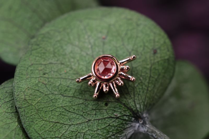 Threadless Rose Gold 6.5mm Live to Tell