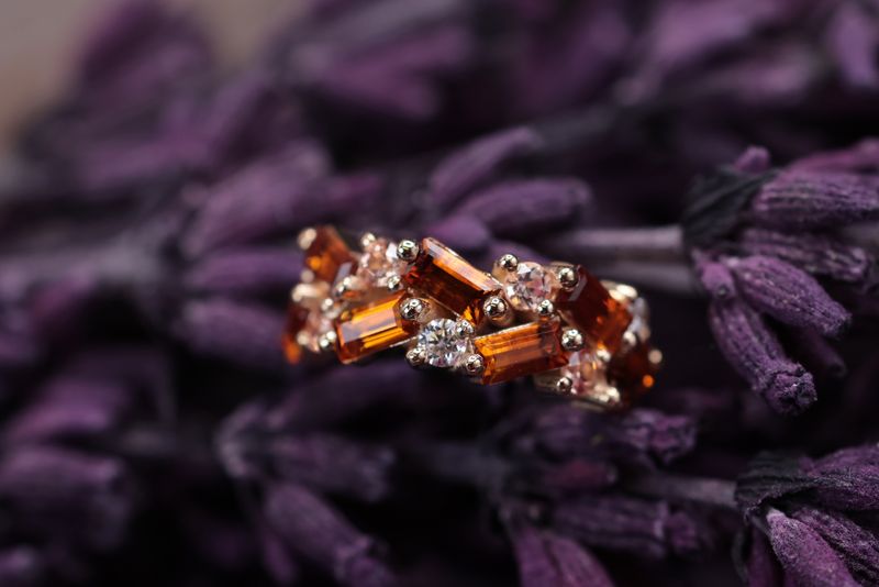 Yellow Gold Aubrilynn Hinge Ring