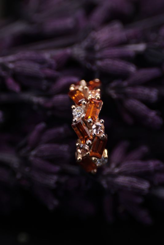 Yellow Gold Aubrilynn Hinge Ring