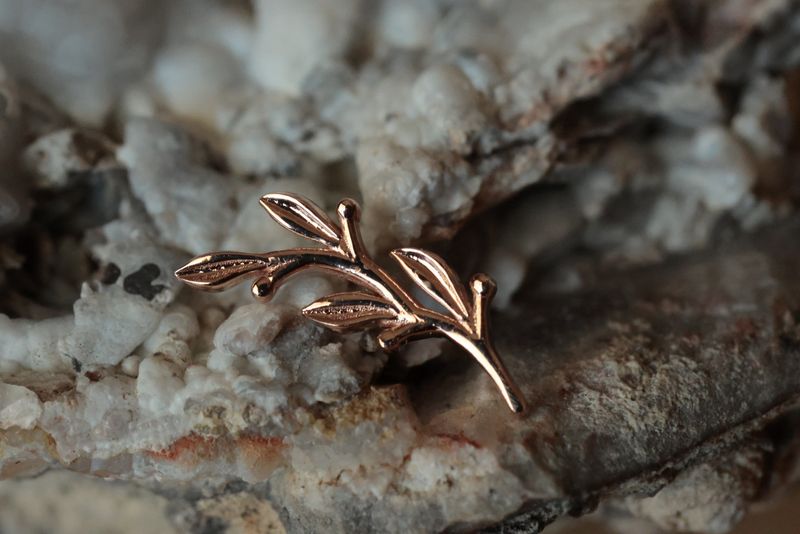 Threaded Rose Gold Amity Top