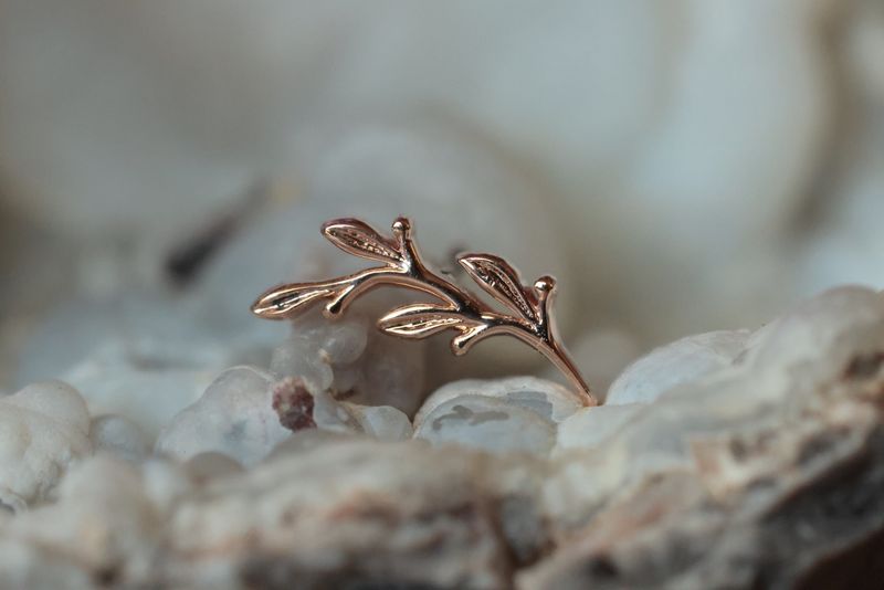 Threadless Rose Gold Amity Top