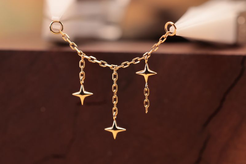 Solid Gold Orion Chains