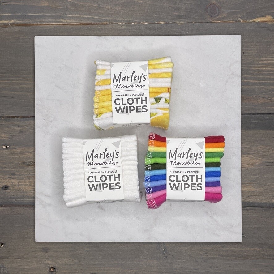 Cloth Wipes - Set Of 12