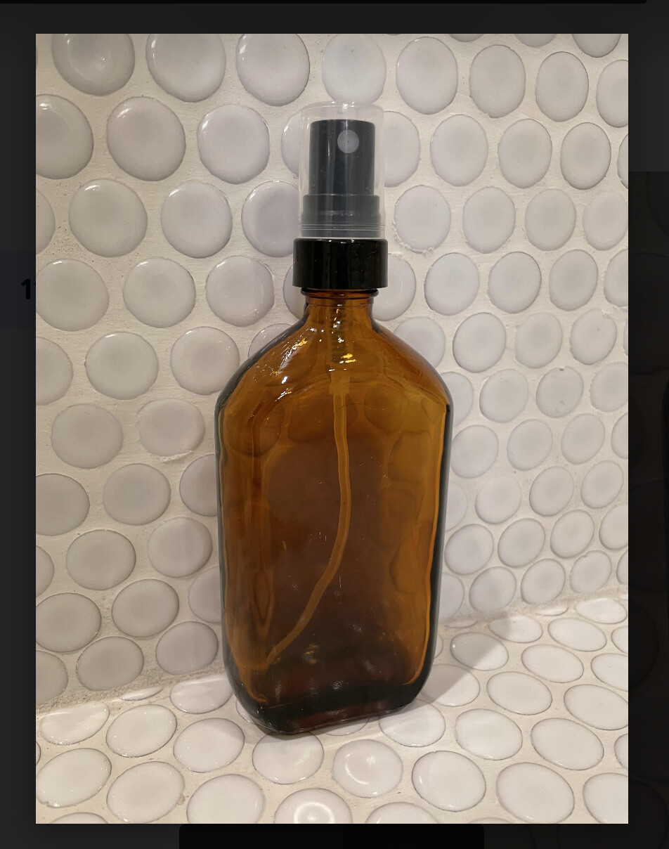 4 oz Flask Spray - amber