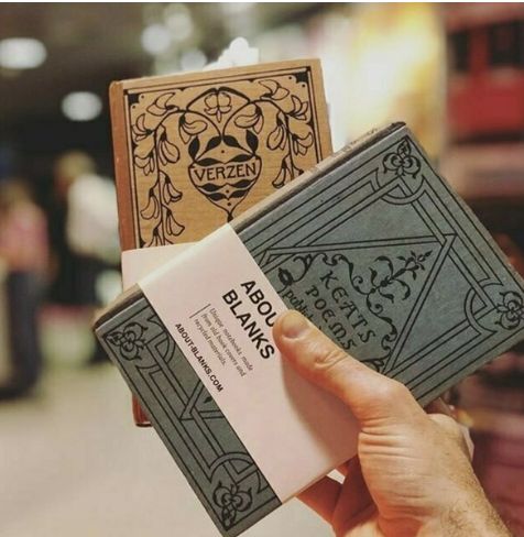 ABOUT: Blank Journals - repurposed vintage books