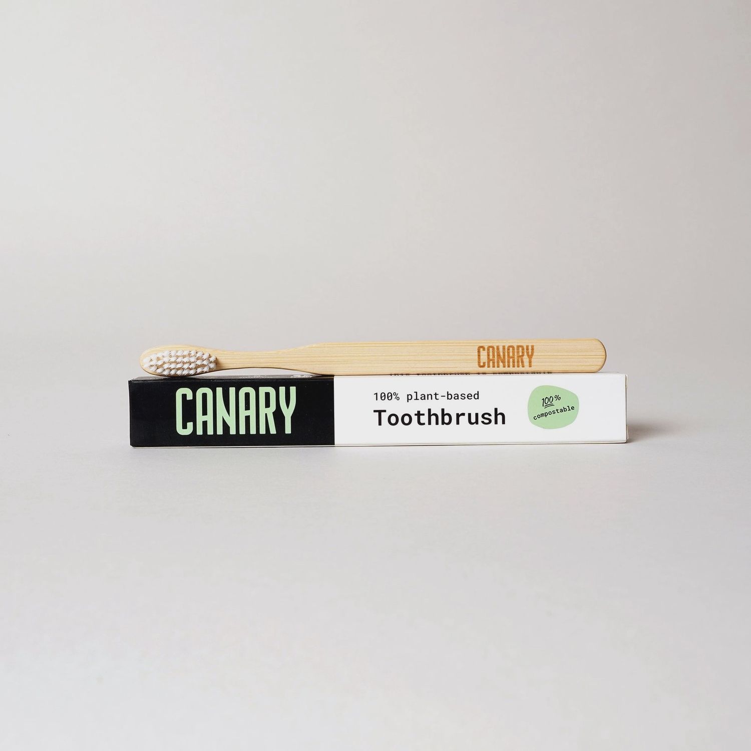 Compostable Bamboo Toothbrush - CANARY