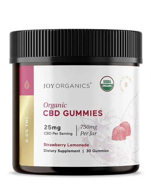 Joy Organics - Strawberry Lemonade CBD Gummies 750mg