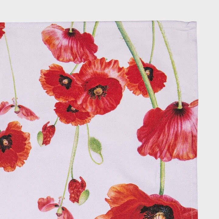 Tea Towel - Red Poppy (pack of 2)