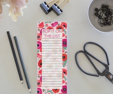 Notepad, Design: Pop It On the List