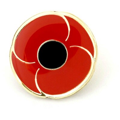 2D Poppy Recollections Pin
