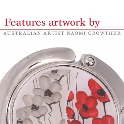Poppy Mpressions Fields of Poppies Bag Hanger