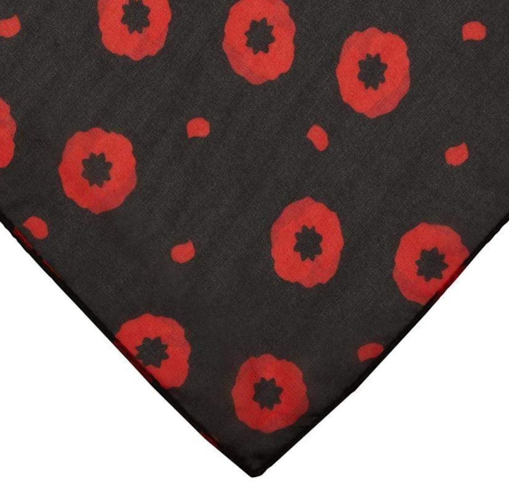 Erstwilder Poppy Headscarf - Small, Design: Poppy Design 1