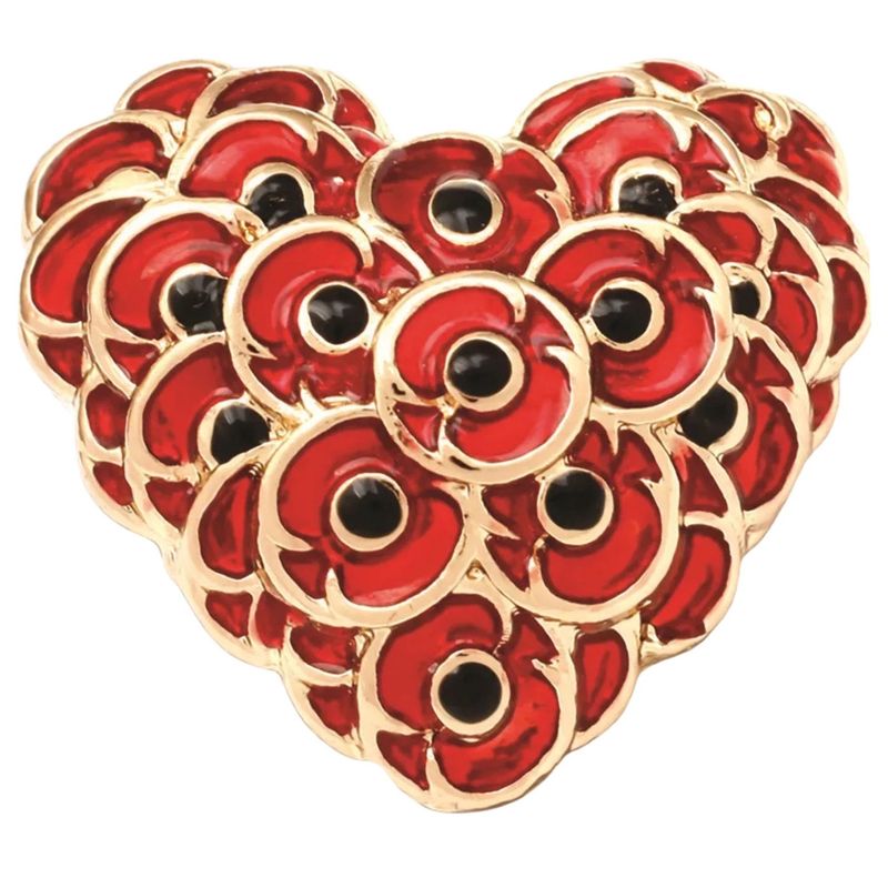 Remember Heart Lapel Pin