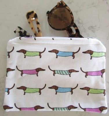 Zip Pouch - Sausage Dogs
