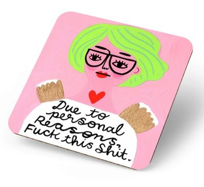 Sweary Coasters (various designs)