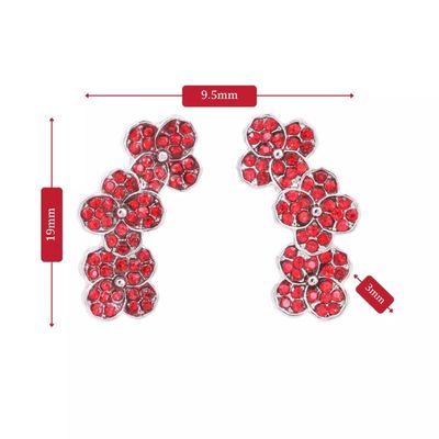Poppy Procession Earrings