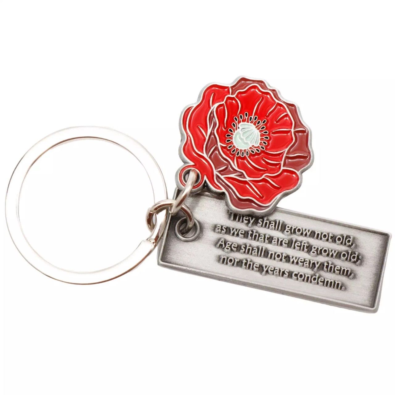 Ode Poppy Keyring