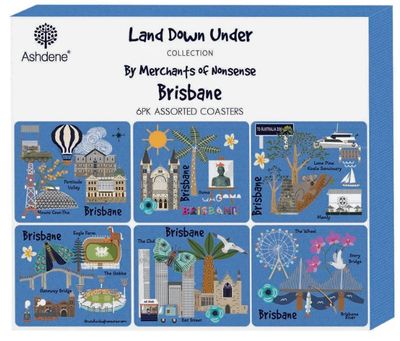 Coasters 6 Pack - Land Down Under Brisbane