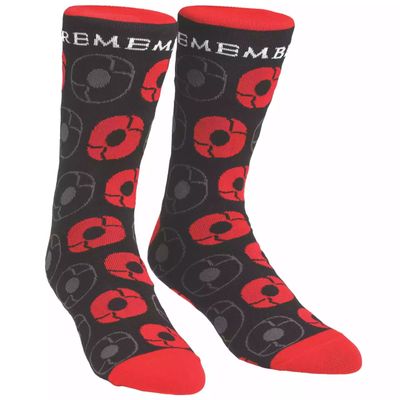 Poppy Remember Socks